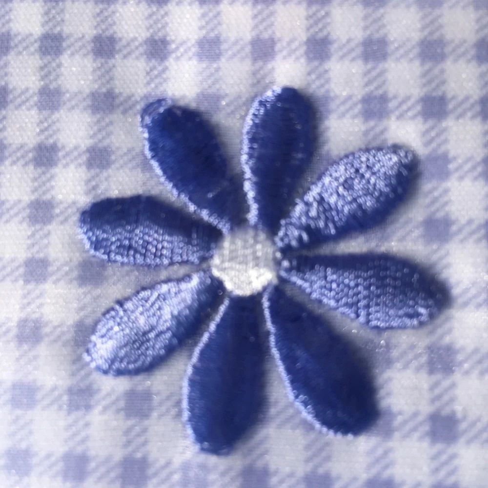 Oxford Bath + Home gingham voile